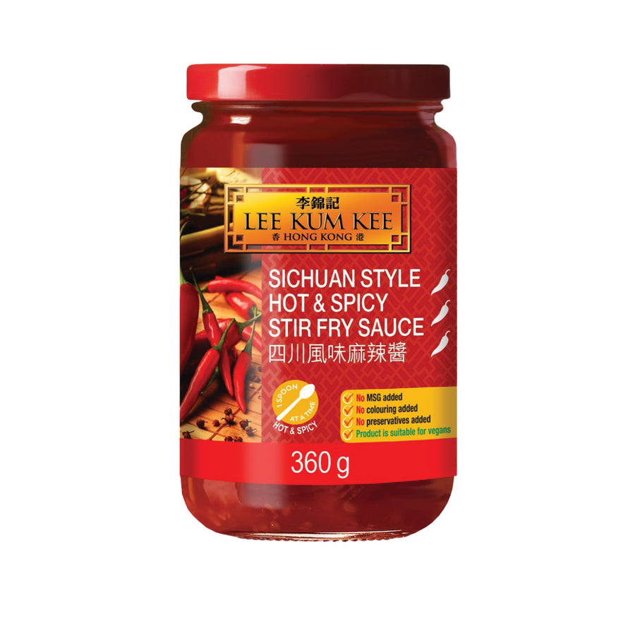 LEE KUM KEE LKK Sichuan Style Hot&Spicy Stir Fry Sauce 360g