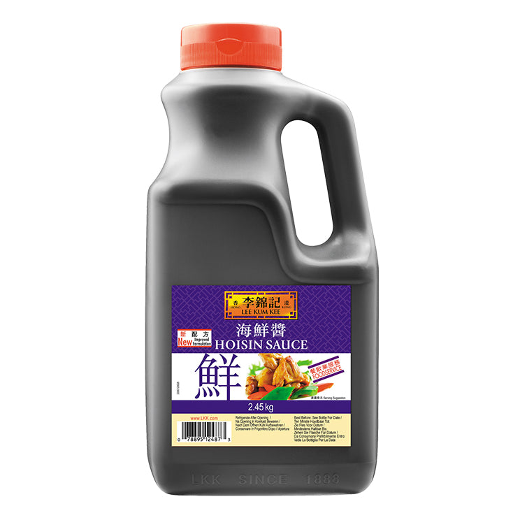 Lee Kum Kee Hoi Sin Sauce – Süßlich-pikante Sauce auf Sojabasis – PET-Flasche 2450 g