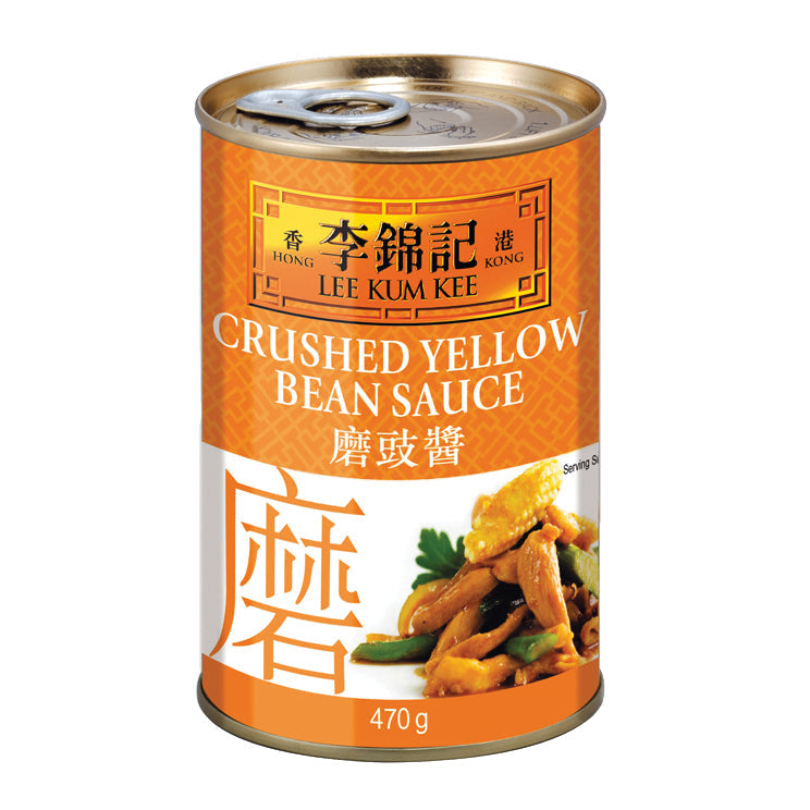 Lee Kum Kee Crushed Yellow Bean Sauce, 470g X0149 – 3er-Pack (3×470 g)