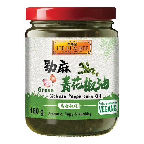 LEE KUM KEE Sichuan Pfefferkornöl, grün 180 g