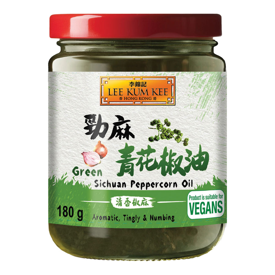 LEE KUM KEE Sichuan Pfefferkornöl, grün 180 g