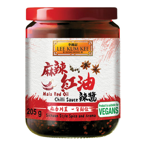 LEE KUM KEE Mala Chili Öl, rot 205 g