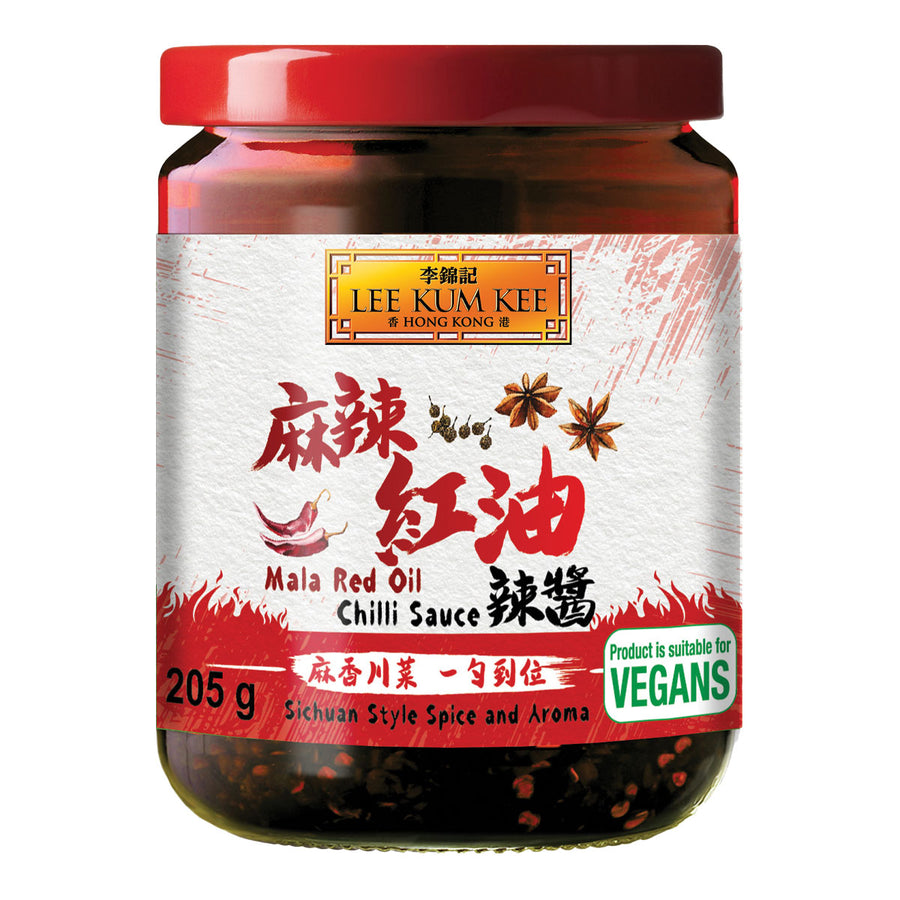 LEE KUM KEE Mala Chili Öl, rot 205 g