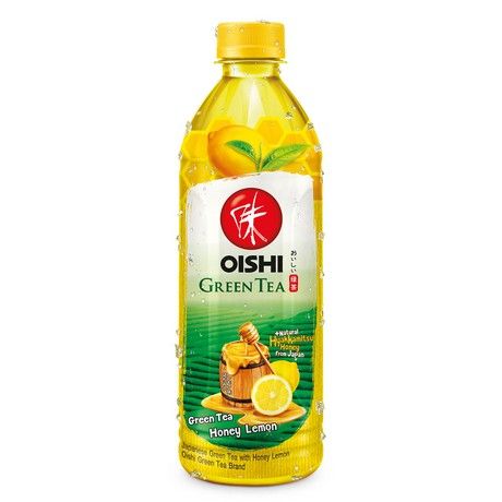 OISHI - Grüner Tee Honig Zitrone - 24 X 500 ML