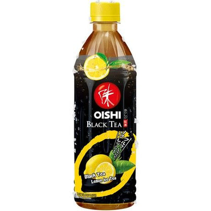 OISHI - Schwarzer Tee Zitrone - Multipack (24 X 500 ML)