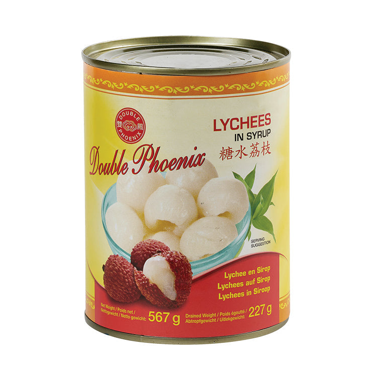 DOUBLE PHOENIX Lychees in Sirup 567g – 3er-Pack (3×567 g)