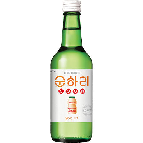 LOTTE Soju, Chum Churum Strawberry, 12% vol 350 ml (Art. 4406-08) – 4er-Pack (4×350 g)