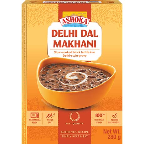 ASHOKA - Instant Delhi Dal Makhani 280 g – 4er-Pack (4×280 g)