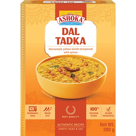 ASHOKA - Instant Dal Tadka 280 g – 4er-Pack (4×280 g)