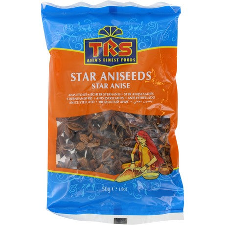 TRS Sternanis 50g (EUR 2,80/100g) – 5er-Pack (5×50 g)