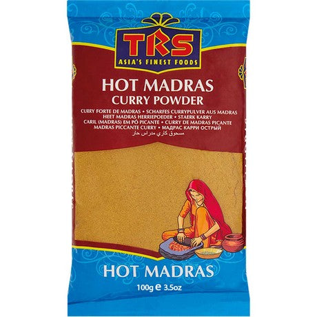TRS Madras Curry Pulver hot 100g – 10er-Pack (10×100 g)