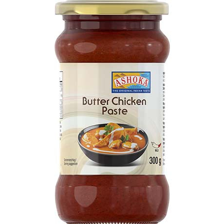 ASHOKA Butterchicken Paste 300 g – 3er-Pack (3×300 g)
