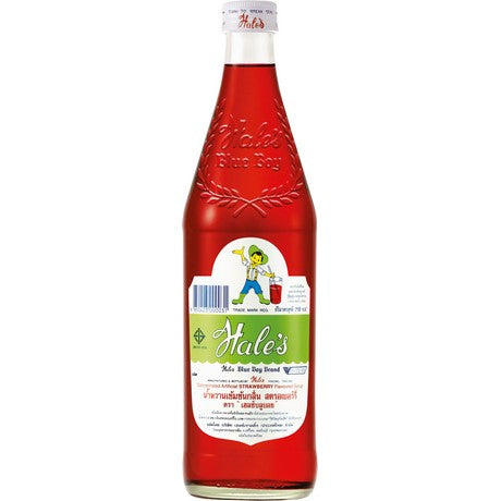 HALE'S BLUE BOY Hale´s Thai Sirup mit Erdbeer Geschmack 710ml