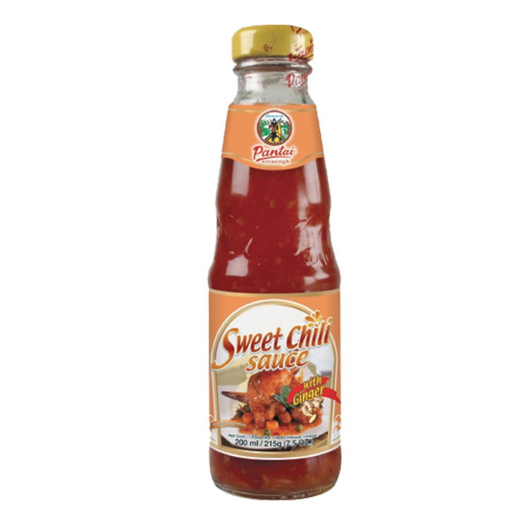 Pantai Sweet Chilli Sauce With Ginger 200 ml – 4er-Pack (4×200 g)