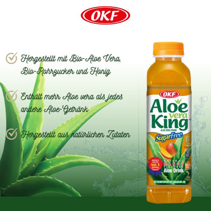 - Aloe Vera Getränk Mango (SF), 20Er Pack (20 X 500 ML)