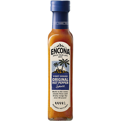 Encona West Indian Original Hot Pepper Sauce 142ml – 6er-Pack (6×142 g)
