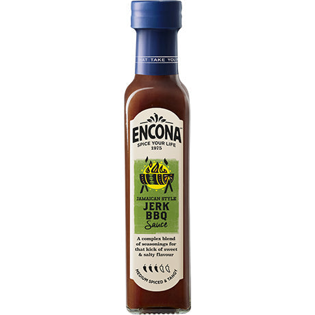 ENCONA - Jamaican Jerk BBQ Sosse 142 ml – 6er-Pack (6×142 g)