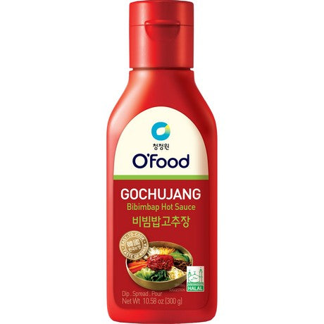 Daesang Chung Jung One O'Food Gochujang Bibimbap Hot Sauce, Fertig Sauce for Bimbimbap 300g, Made in Korea