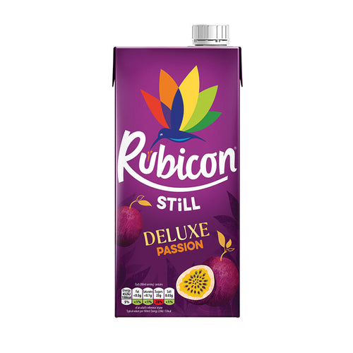 RUBICON Still PassionsfruchtKarton | Authentic Aromen from ganzen Welt with Rubicon Still Fruit Drinks | Treffen Sie unlangweilige Wahl 1 l