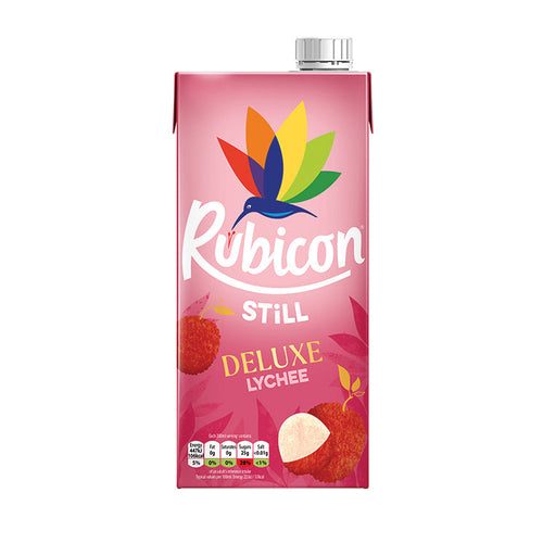 [ 1 Liter ] RUBICON Lychee Fruit Drink / Erfrischungsgetränk mit Litschisaft – 3er-Pack (3×Stück)