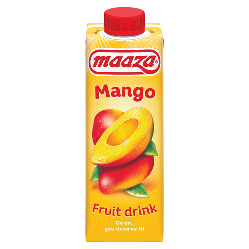 Maaza Mango Fruit Drink, Fruchtsaft zum Genießen, 8 Packungen 330 ml – 8er-Pack (8×330 g)