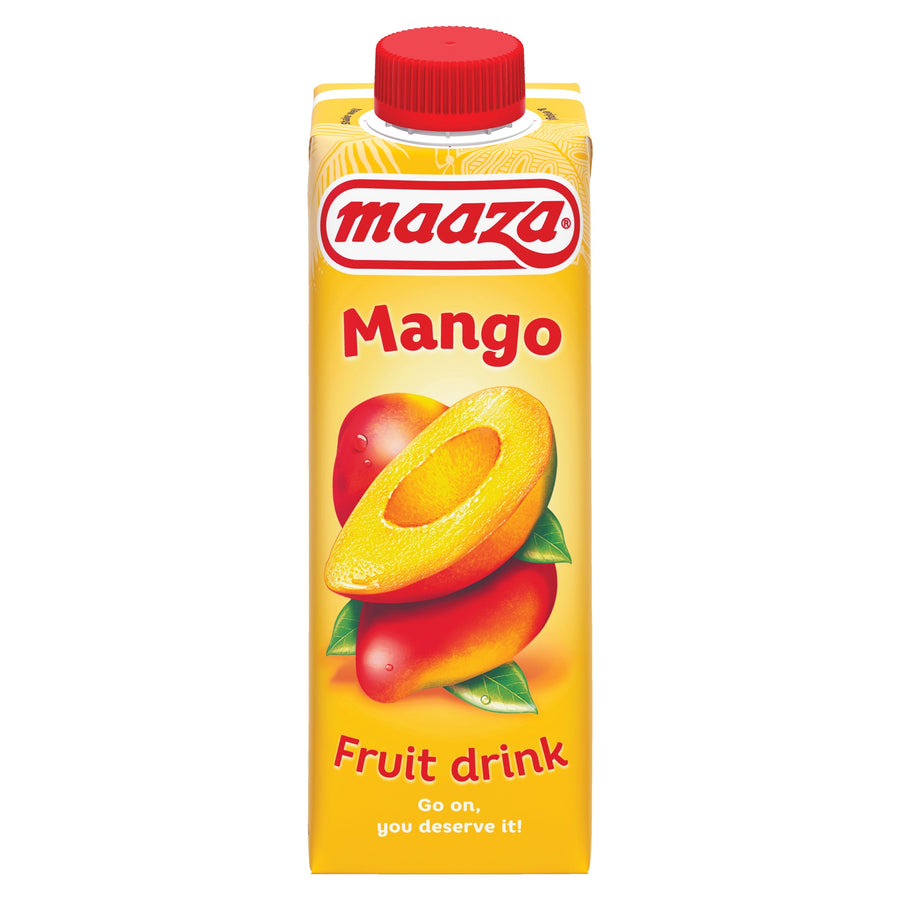 Maaza Mango Fruit Drink, Fruchtsaft zum Genießen, 8 Packungen 330 ml – 8er-Pack (8×330 g)