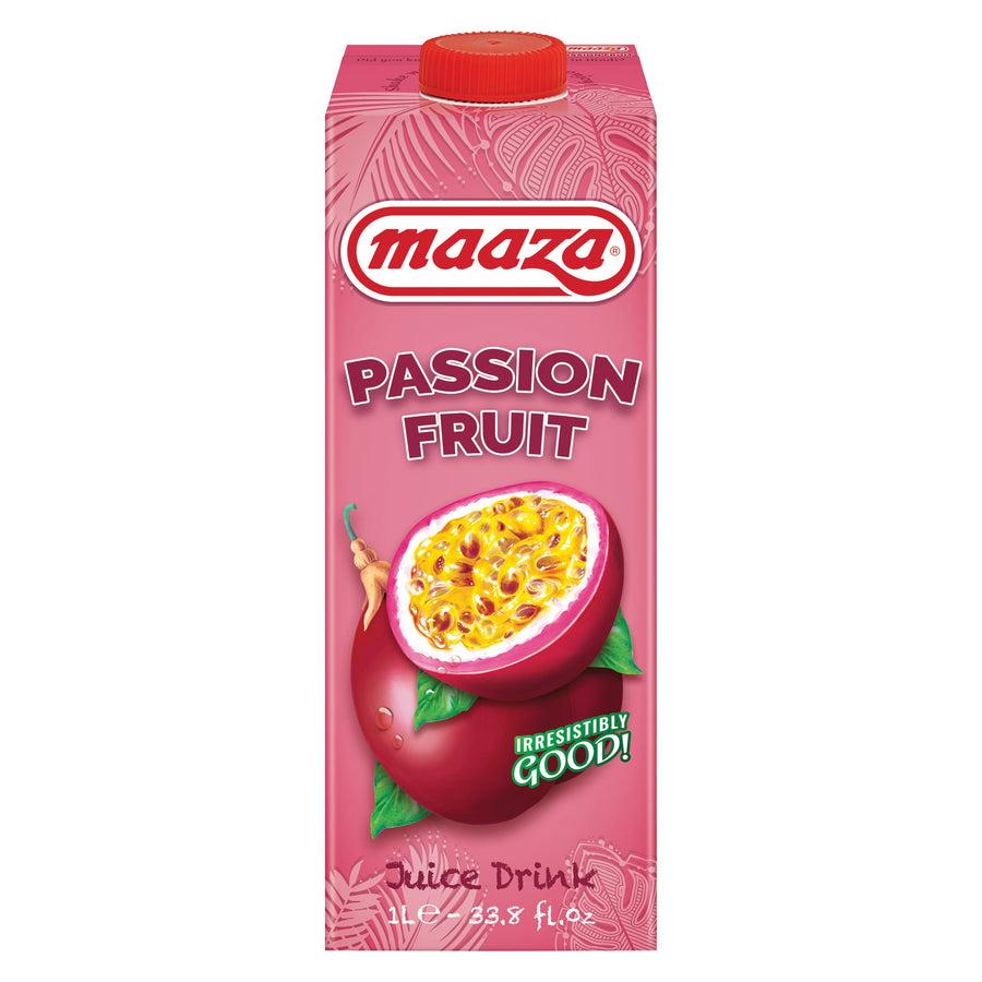 MAAZA Passionsfruchtsaft 1000 ml – 3er-Pack (3×1 kg)