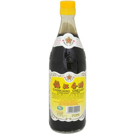 Gold Plum Chinkiang Vinegar Schwarzer Essig 550ml – 3er-Pack (3×550 g)