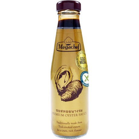 Megachef Austernsoße Glutenfrei 230g - Thai Sauce (Art. 5268) – 3er-Pack (3×230 g)