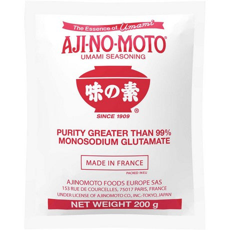 AJINOMOTO - Monosodium Glutamat 200 g – 6er-Pack (6×200 g)