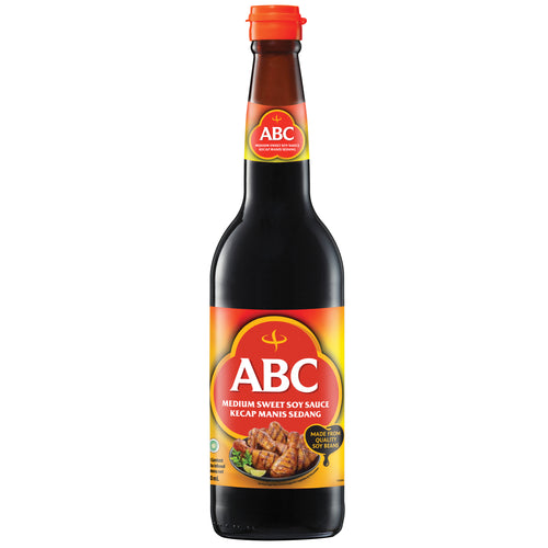 Abc Ketjap Manis medium (indosische Sojasauce Kecap Manis) süße Sojasauce 620ml