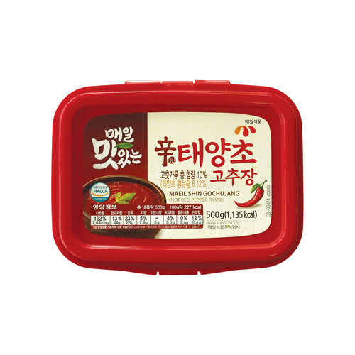MAEIL Würzige Gochujang-Gewürzsoße [koreanische Speisekammer] süße fermentierte Chilischote, perfekte Jang-Sauce für Dips und Marinaden [JRND Foods] 500 g