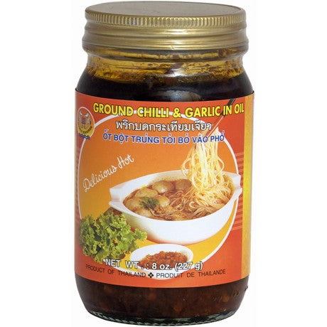 DOUBLE SEAHORSE - Chilli & Knoblauch Öl 227 g