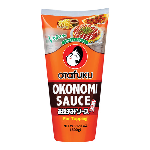 Otafuku Okonomi Sauce – Fruchtig-scharfe, japanische Würzsauce zum Dippen, Würzen und Verfeinern – 500g (Art. 5530)