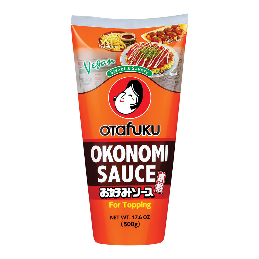 Otafuku Okonomi Sauce – Fruchtig-scharfe, japanische Würzsauce zum Dippen, Würzen und Verfeinern – 500g (Art. 5530)