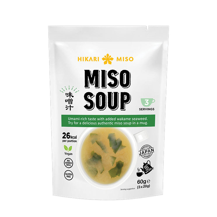 HIKARI MISO - Misosuppe 60 g – 5er-Pack (5×60 g)
