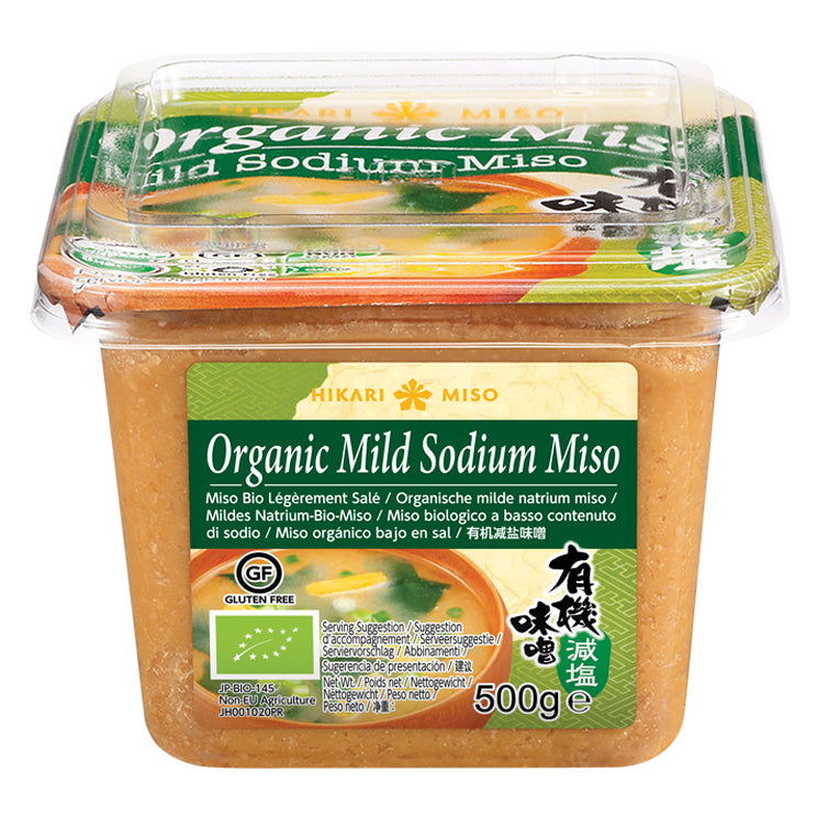 Hikari Miso Natürliche Bio Miso-Paste, natriumarm, 500 g
