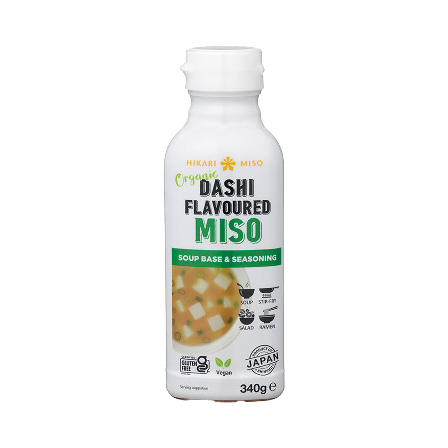 Hikari Miso Dashi Bio, Basis für Misosuppe und Gewürz, 340g