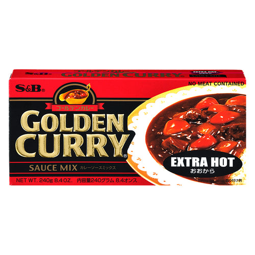 S&B Golden Curry Extra Hot 220g