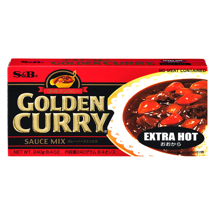 S&B Golden Curry Extra Hot 220g