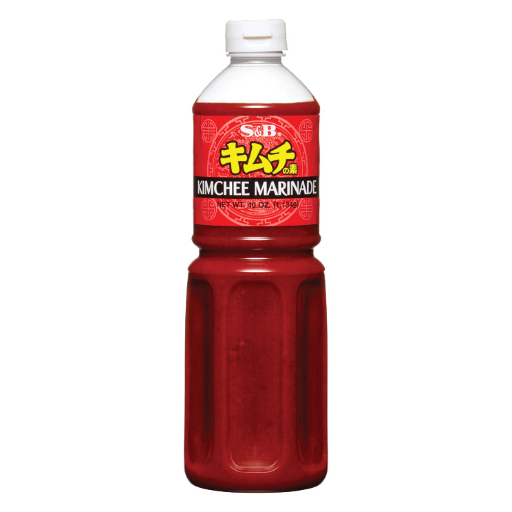 S&B Kimchi Marinade – Japanische Marinade zum Würzen und Herstellen von Kimchi – Würzig-scharfer Geschmack 1134 g