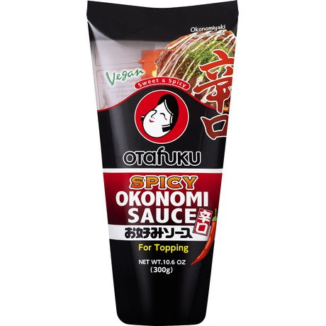 OTAFUKU Okonomi Sauce, scharf, 300 g (Art. 5785-42) – 3er-Pack (3×300 g)