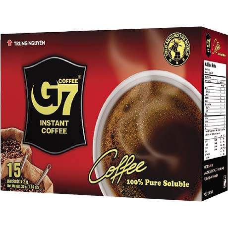 Trung Nguyen Instant Kaffee SCHWARZ 30g – 3er-Pack (3×2 g)