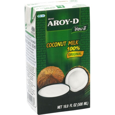 Aroy-D Kokosmilch 500ml – 3er-Pack (3×500 g)