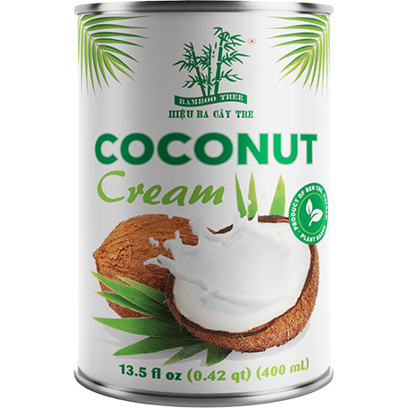 BAMBOO TREE - Kokoscreme 20%-22% Fett 400 ml – 4er-Pack (4×400 g)