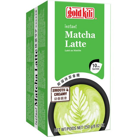 Gold Kili Instant Matcha Latte PulverSticks 25 g – 10 x 25 g