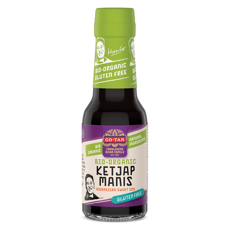 GO-TAN [ 250ml ] GO TAN Ketjap Manis / süße Sojasauce / Indonesian Sweet Soy – 3er-Pack (3×250 g)