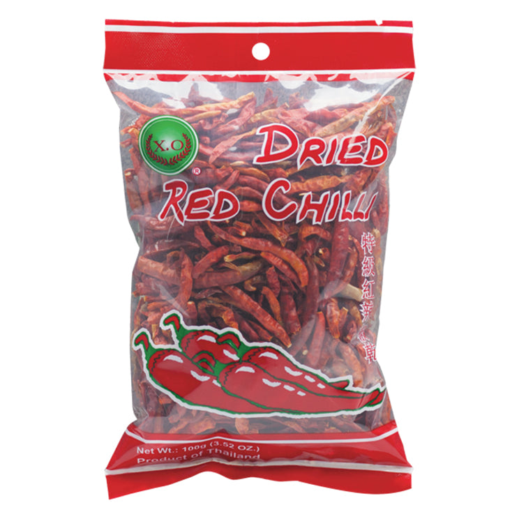 X.O. Getrocknete Thai Chilis rot 100g – 3er-Pack (3×100 g)