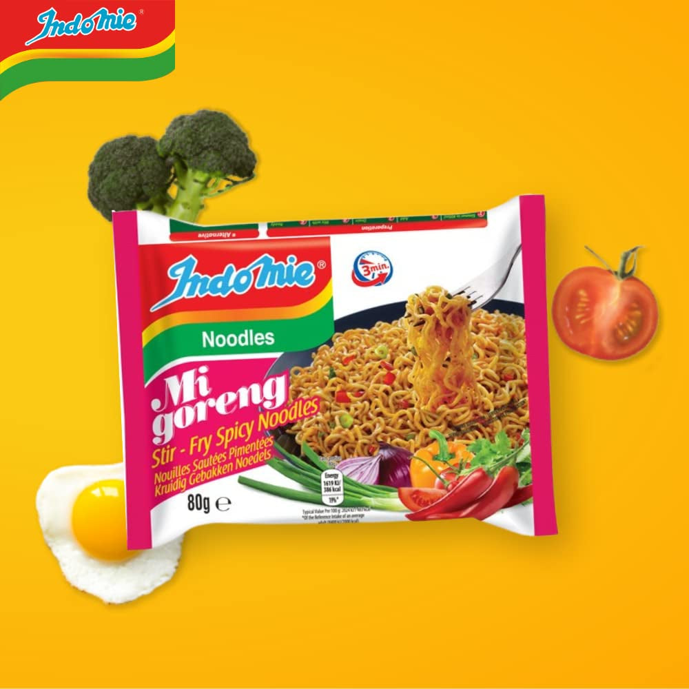 - Instant Nudeln Mi Goreng Pedas - (1 X 80 GR)