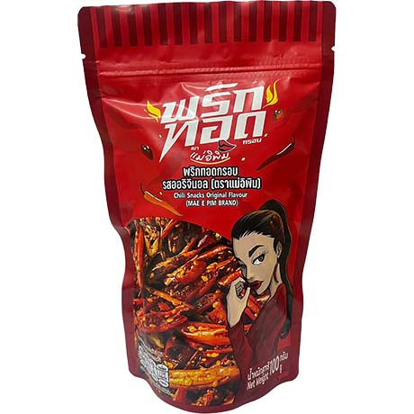 MAE E PIM - Crispy Chili Snack Cashewnüsse Original 100 g